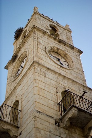 برج الساعة - نابلس | فلسطيننا
