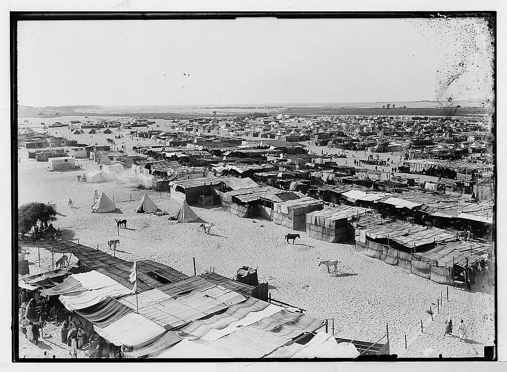 زوار موسم النبي روبين قبل عام 1933