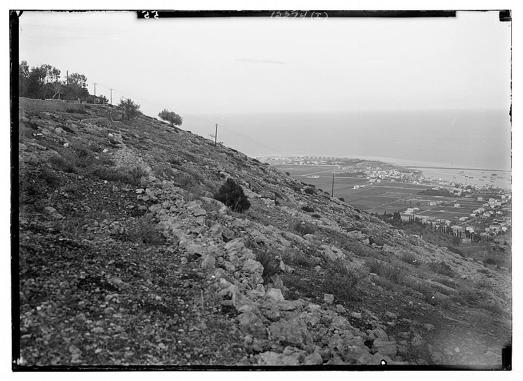 Haifa before the completion of its harbor, the city where Khalil Baydas founded Al-Nafa’is magazine