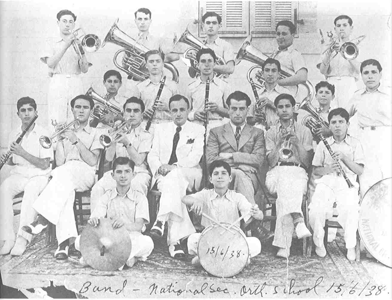 المدرسة الوطنية الأرثوذكسية في يافا عام 1938