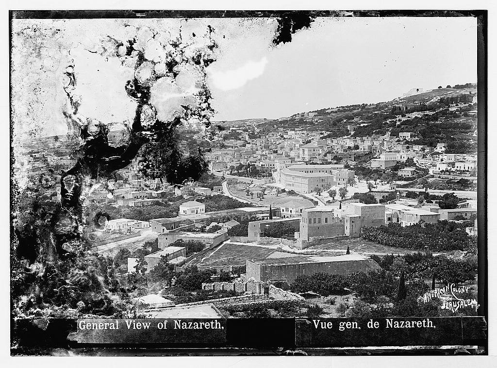 Nazareth, the birthplace of Khalil Baydas and the location of the Russian Teachers’ Seminary where he studied